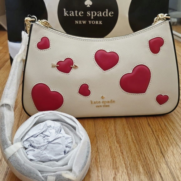 kate spade Handbags - SOLD kate spade NWT Madison Puffy Heart Convertible Crossbody Bag